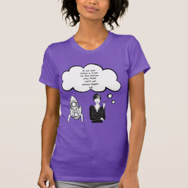 einen Mann zum Mond schicken T-Shirt