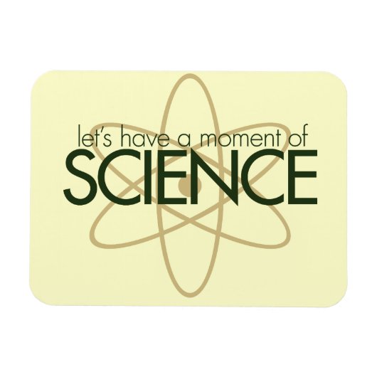 Einen Moment der WISSENSCHAFT Magnet (Horizontal)