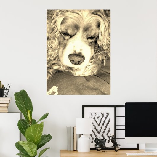 Einen Moment nehmen Poster (Heimbüro)