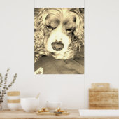 Einen Moment nehmen Poster (Küche)