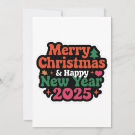 Einen Park der Freude senden: Flat Holiday Card Feiertagskarte