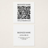 Einen QR-Code für Unternehmen sofort erstellen und (Vorne & Hinten)