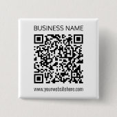 Einen QR-Code für Unternehmen sofort erstellen und Button (Vorderseite)