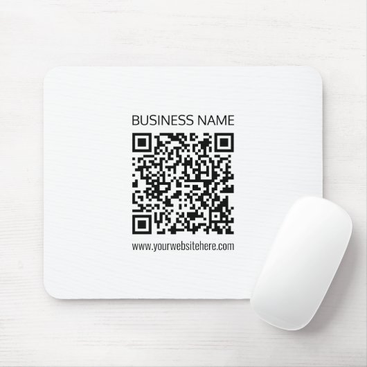 Einen QR-Code für Unternehmen sofort erstellen und Mousepad (Mit Mouse)