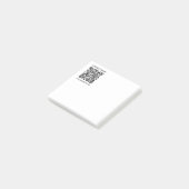 Einen QR-Code für Unternehmen sofort erstellen und Post-it Klebezettel (angewinkelt)