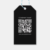 Einen QR-Code sofort erstellen | Modernes, einfach Geschenkanhänger (Vorderseite)