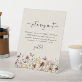 Einen Ring drauf setzen Sockelschild (In SItu)