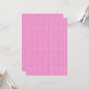 einen rosa und weißen Hintergrund mit einem Muster Einladung