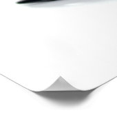 einen roten Eimer mit Pinsel Poster (Ecke)