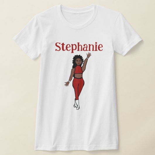 Einen Roten Tänzer-T - Shirt hinzufügen (Ablage )