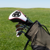 einen runden Pflaumentopf Golf Headcover (In SItu)