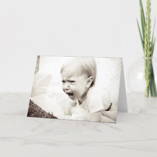 Einen schlechten Tag haben Karte