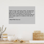 Einen schlechten Tag? Poster (Küche)