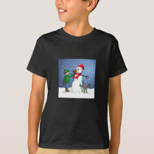 Einen Schneemann bauen T-Shirt