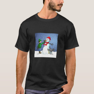 Einen Schneemann bauen T-Shirt