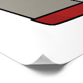 Einen schönen Käsepudel zum Grate Day haben Poster (Ecke)