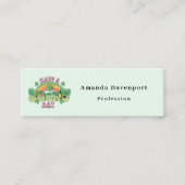 Einen schönen Retro St. Patrick's Day Mini Visitenkarte (Vorderseite)