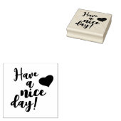 Einen schönen Tag! Briefmarke Gummistempel (Stempel)