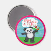 Einen schönen Tag! Magnet (Vorderseite/Rückseite)