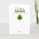 Einen schönen Tag wünschen | Freundschaft Karte (Rückseite)