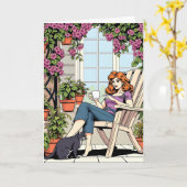 Einen schönen Tag wünschen | Freundschaft Karte (Gelbe Blume)