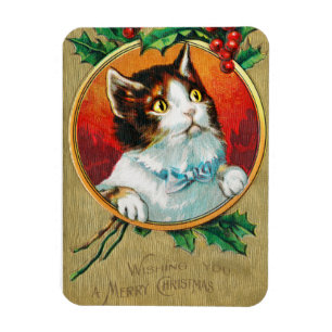 Einen schönen Weihnachtsurlaub wünschen Magnet