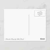 Einen Snowcone bekommen Postkarte (Rückseite)