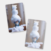 Einen Snowman V bauen Ausweis (Vorder- & Rückseite)