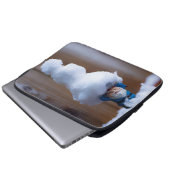 Einen Snowman V bauen Laptopschutzhülle (Vorne Knopf)
