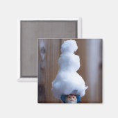 Einen Snowman V bauen Magnet (Vorderseite/Rückseite)
