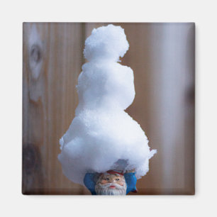 Einen Snowman V bauen Magnet
