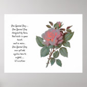 EINEN SPEZIELLEN TAG POSTER (Vorne)