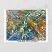 Einen Splash machen Postkarte (Vorderseite)