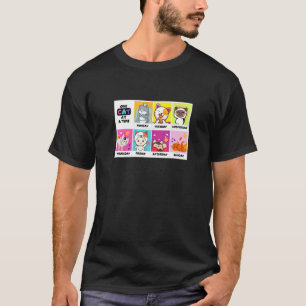 Einen Tag Katze Auf Einmal Tage Der Woche Internat T-Shirt