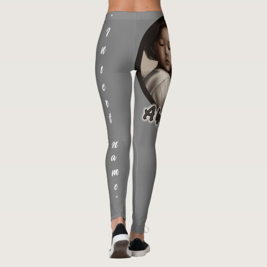 Einen Tag lang umarmen Leggings (Rückseite)