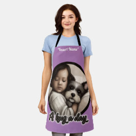 Einen Tag lang umarmen Schürze