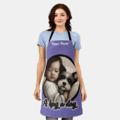 Einen Tag lang umarmen Schürze (Getragen)