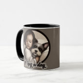 Einen Tag lang umarmen Tasse (Vorderseite Links)