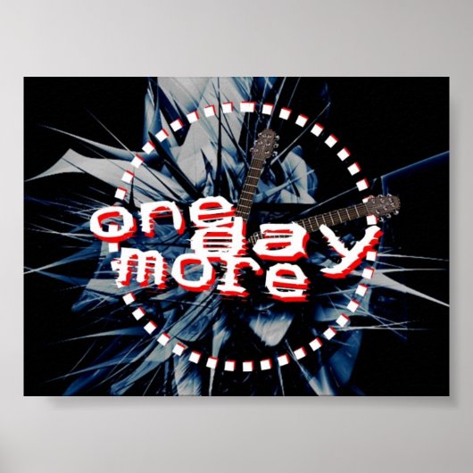 EINEN TAG MEHR POSTER (Vorne)