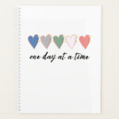 einen Tag nach dem anderen Planer (Vorderseite)