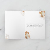 Einen Tag voller Freude wünschen Karte (Innenseite)