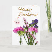 Einen Tag voller Freude wünschen Karte (Vorderseite)