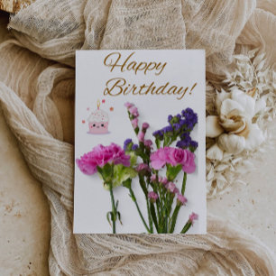 Einen Tag voller Freude wünschen Karte