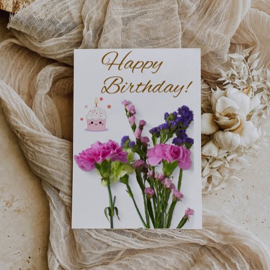 Einen Tag voller Freude wünschen Karte