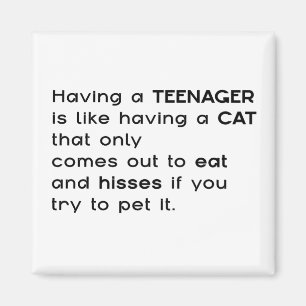 Einen Teenager haben... Magnet
