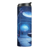 einen um 0 g beugbaren Schwerkraftmanipulator Thermosbecher (Nach links gedreht)