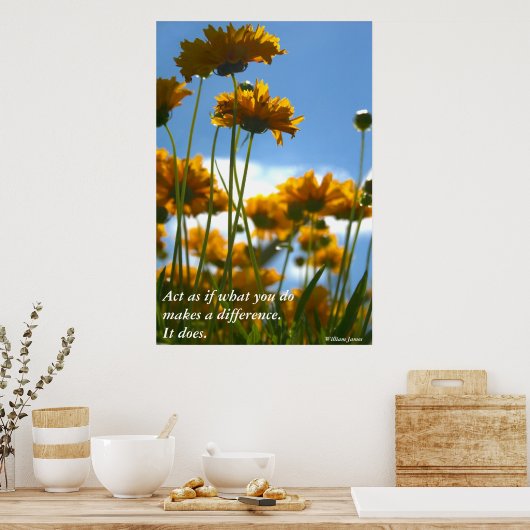 Einen Unterschied machen Poster (Küche)