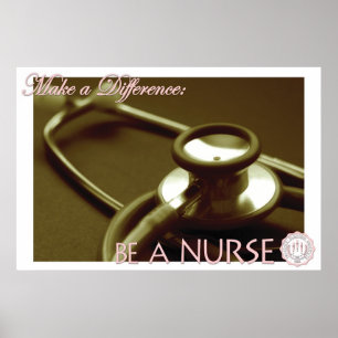 Einen Unterschied machen Poster