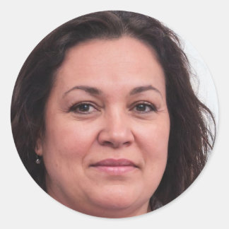 Einen Unterschied machen Runder Aufkleber