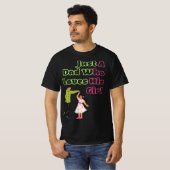 Einen Vater jucken, der seine Tochter Liebe T-Shirt (Vorne ganz)